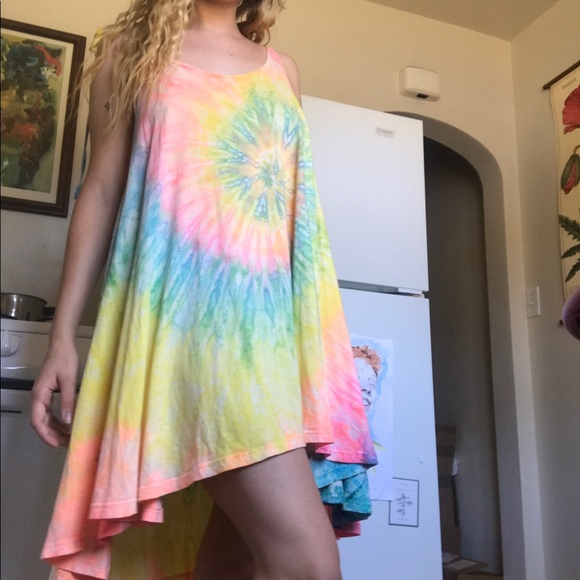 UNIF Tie dye dress- size small! Super rare - Picture 1 of 6